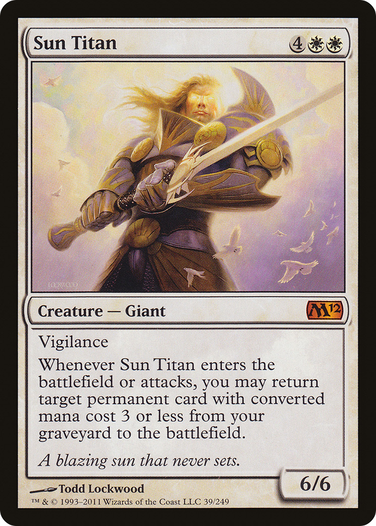 Sun Titan (M12-039)  - Magic 2012