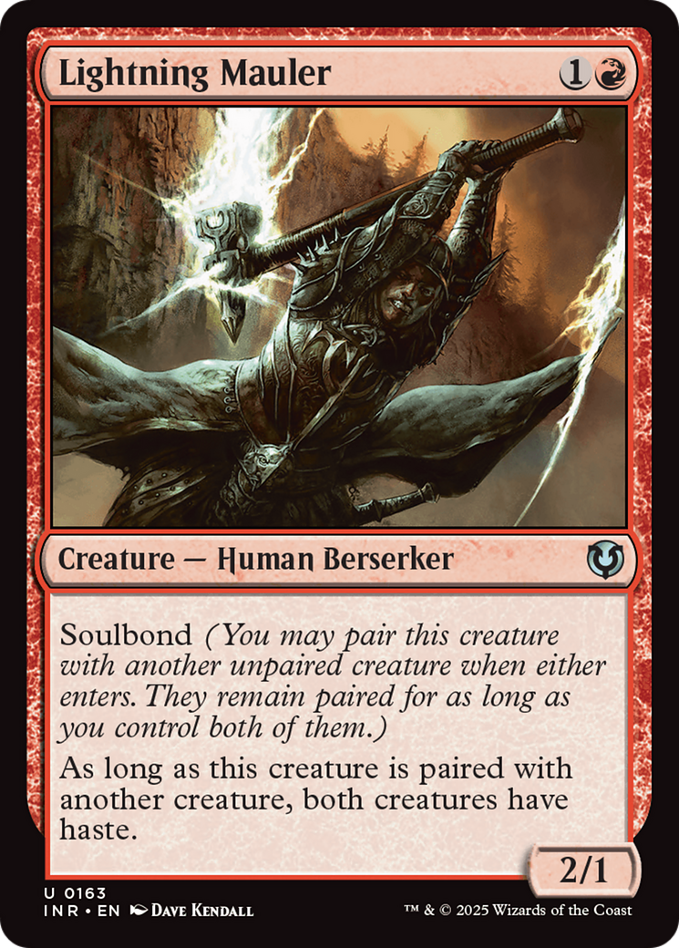 Lightning Mauler (INR-163) - Innistrad Remastered Foil