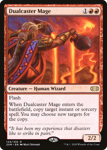Dualcaster Mage (2XM-124)  - Double Masters