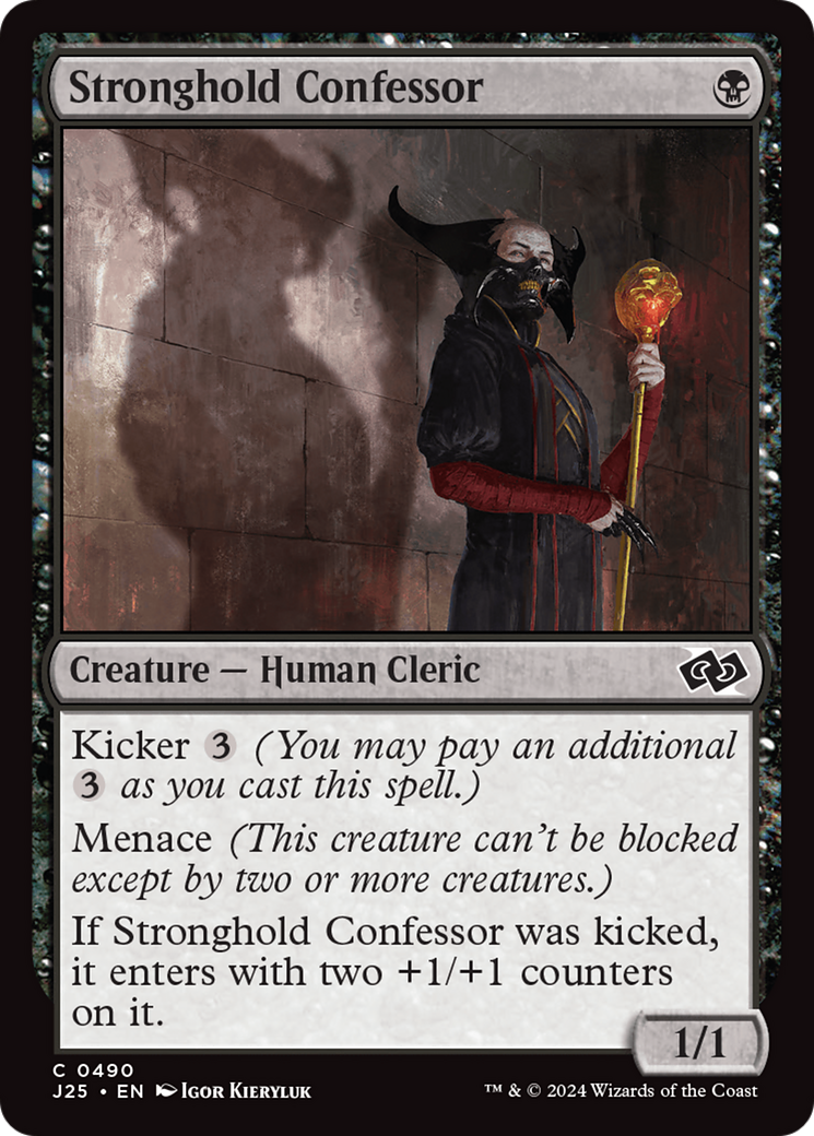 Stronghold Confessor (J25-490)  - Foundations Jumpstart