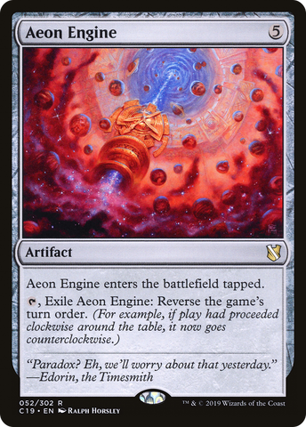 Aeon Engine (C19-052)  - Commander 2019