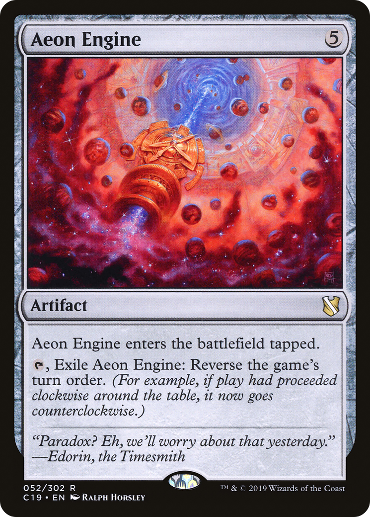 Aeon Engine (C19-052)  - Commander 2019
