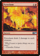 Pyroclasm (M11-154) - Magic 2011 Foil