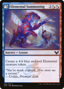 Elemental Summoning (STX-183)  Foil - Strixhaven: School of Mages: (lesson)