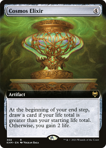 Cosmos Elixir (Extended Art) (KHM-368) - Kaldheim: (Extended Art) Foil