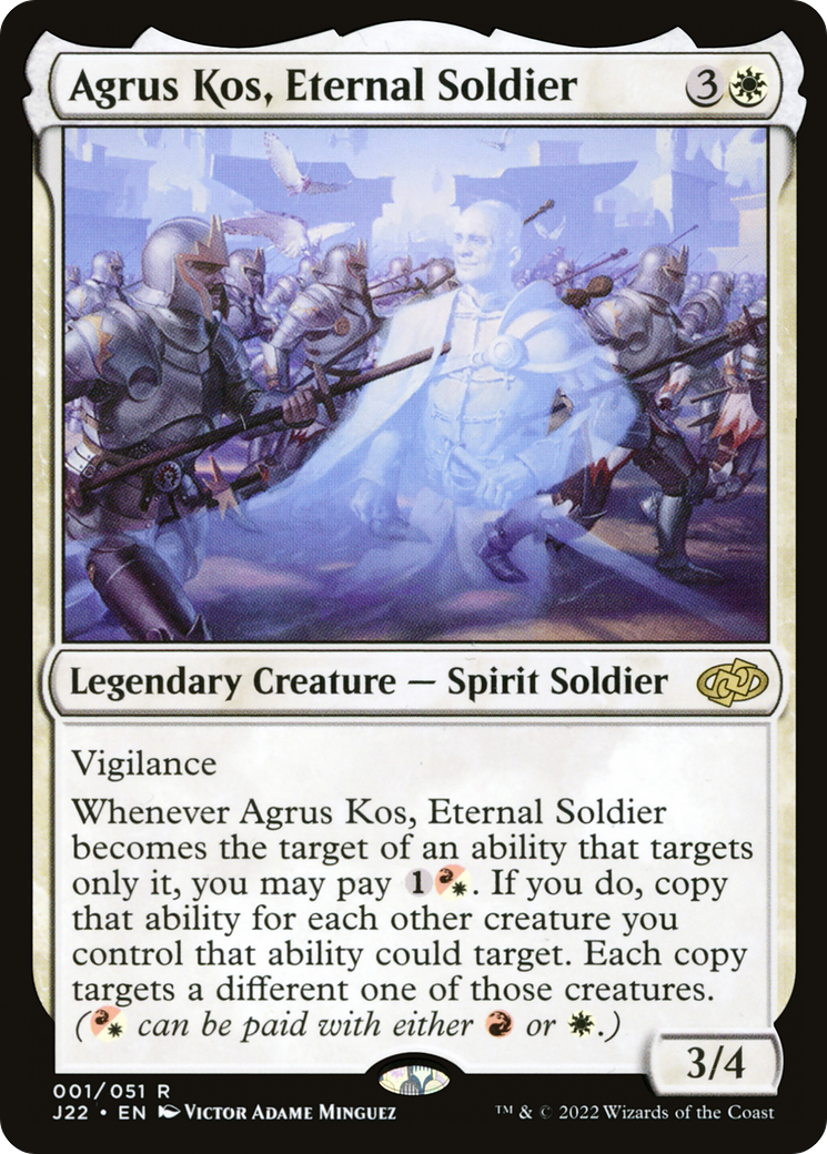 Agrus Kos, Eternal Soldier (J22-001)  - Jumpstart 2022