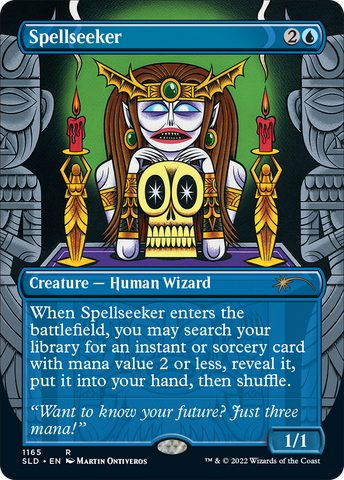 Spellseeker (SLD-1165)  - Secret Lair Drop (Borderless)
