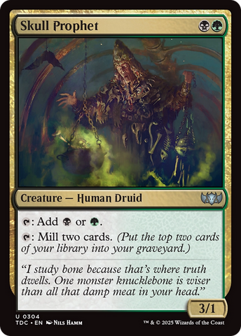 Skull Prophet (TDC-304) - Commander: Tarkir: Dragonstorm