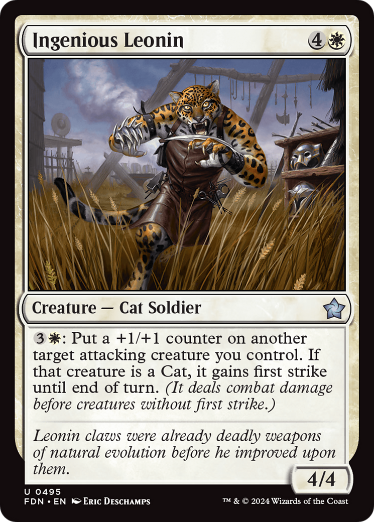 Ingenious Leonin (FDN-495)  - Foundations