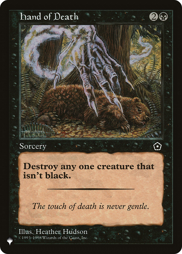 Hand of Death (LIST-P02-74)  - The List