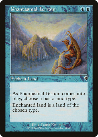 Phantasmal Terrain (INV-065) - Invasion Foil