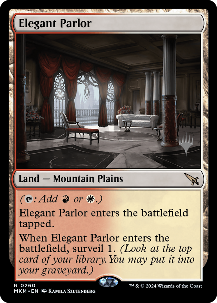 Elegant Parlor (PPMKM-260)  - Murders at Karlov Manor Promos