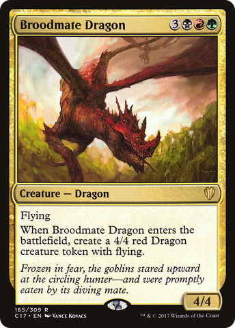 Broodmate Dragon (C17-165)  - Commander 2017