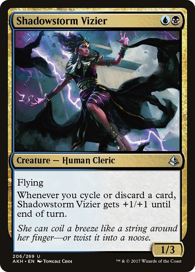 Shadowstorm Vizier (AKH-206)  - Amonkhet
