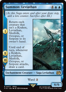 Summon: Leviathan (FIN-077)  Foil - FINAL FANTASY: (enchantment)