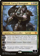 Garruk, Cursed Huntsman (PPELD-191P) - Throne of Eldraine Promos