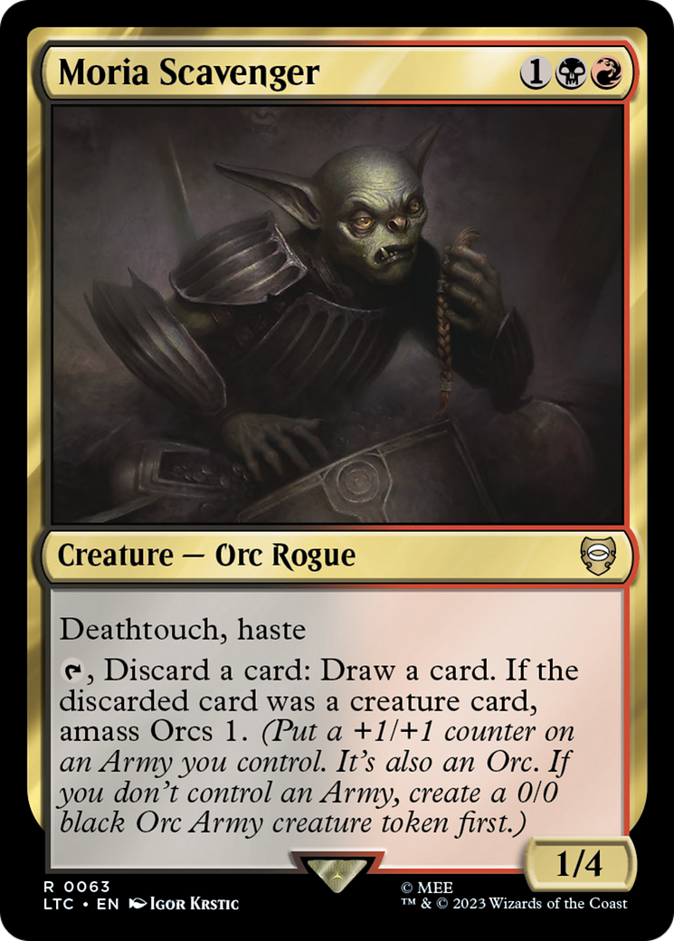 Moria Scavenger (LTC-063)  - Tales of Middle-earth Commander