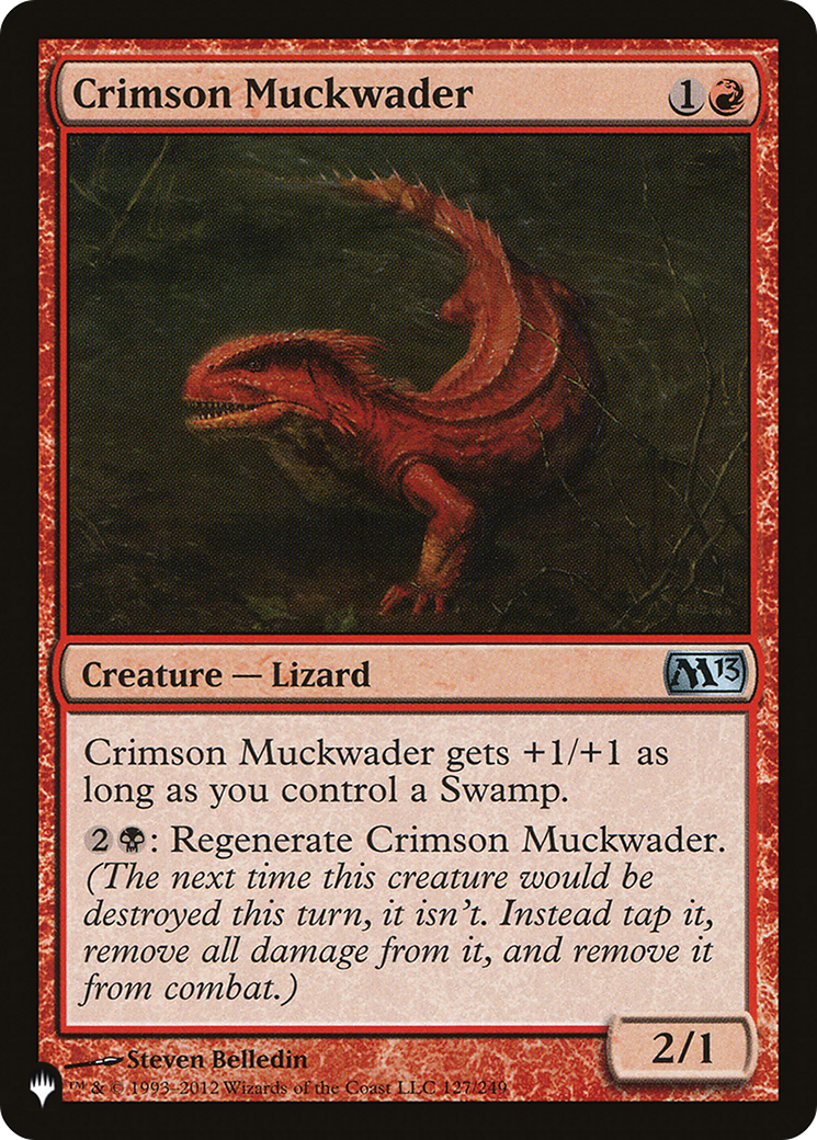 Crimson Muckwader (LIST-M13-127)  - The List