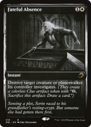 Fateful Absence (DBL-018)  - Innistrad: Double Feature
