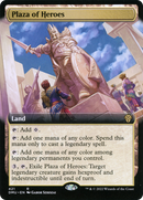 Plaza of Heroes (Extended Art) (DMU-421)  Foil - Dominaria United: (Extended Art)