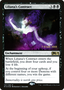 Liliana's Contract (PRE-107S) - Core Set 2019 Promos Foil