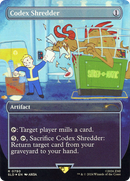 Codex Shredder (Rainbow Foil) (SLD-790)  Foil - Secret Lair Drop (Borderless)