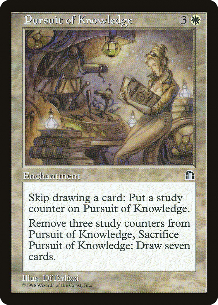 Pursuit of Knowledge (STH-)  - Stronghold