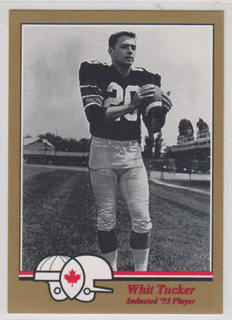 1994 Jogo CFL Canadian Football Hall of Fame C & D Set of 50 Cards