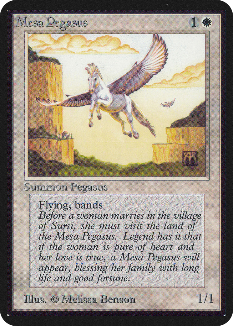 Mesa Pegasus (LEA-)  - Limited Edition Alpha