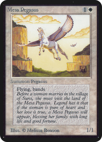Mesa Pegasus (LEA-)  - Limited Edition Alpha