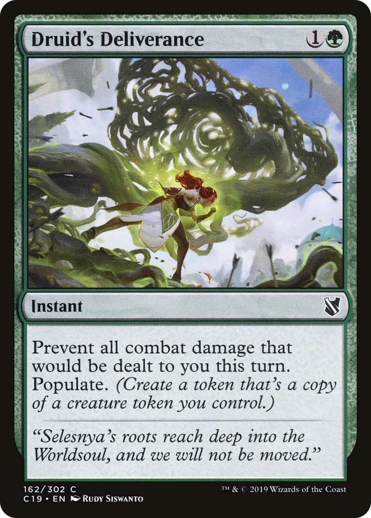 Druid's Deliverance (C19-162)  - Commander 2019