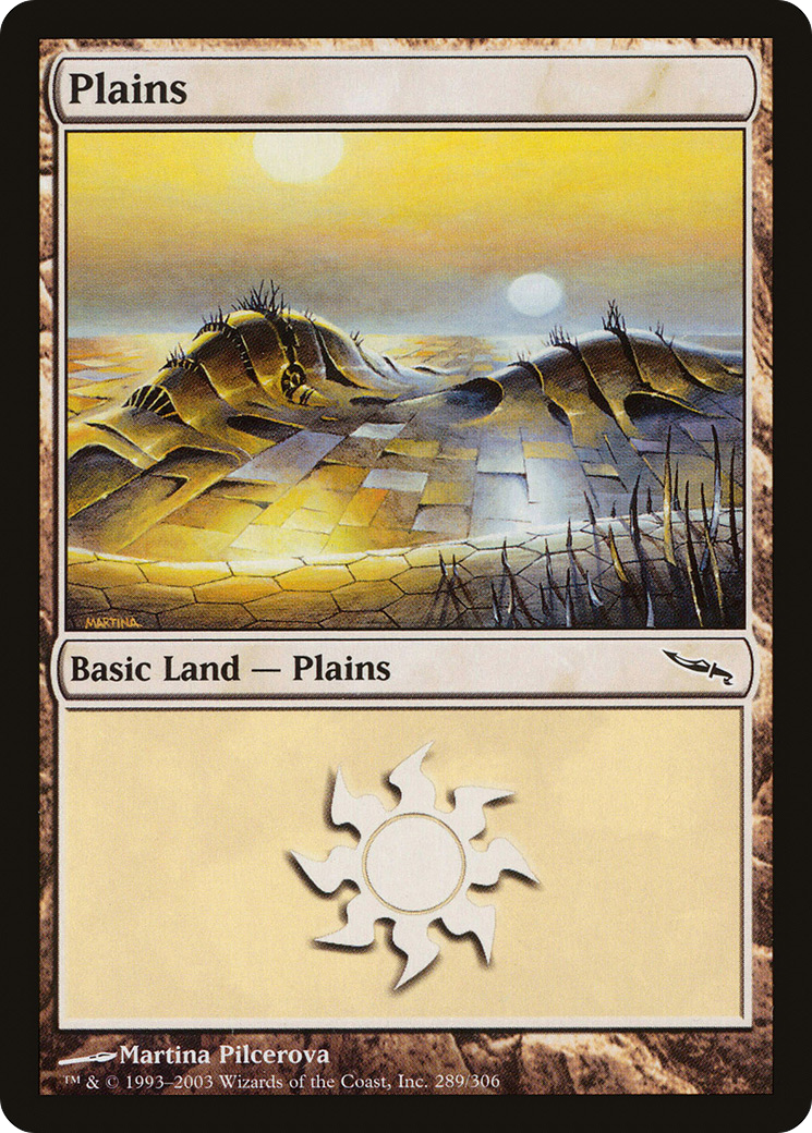 Plains (289) (MRD-289) - Mirrodin Foil