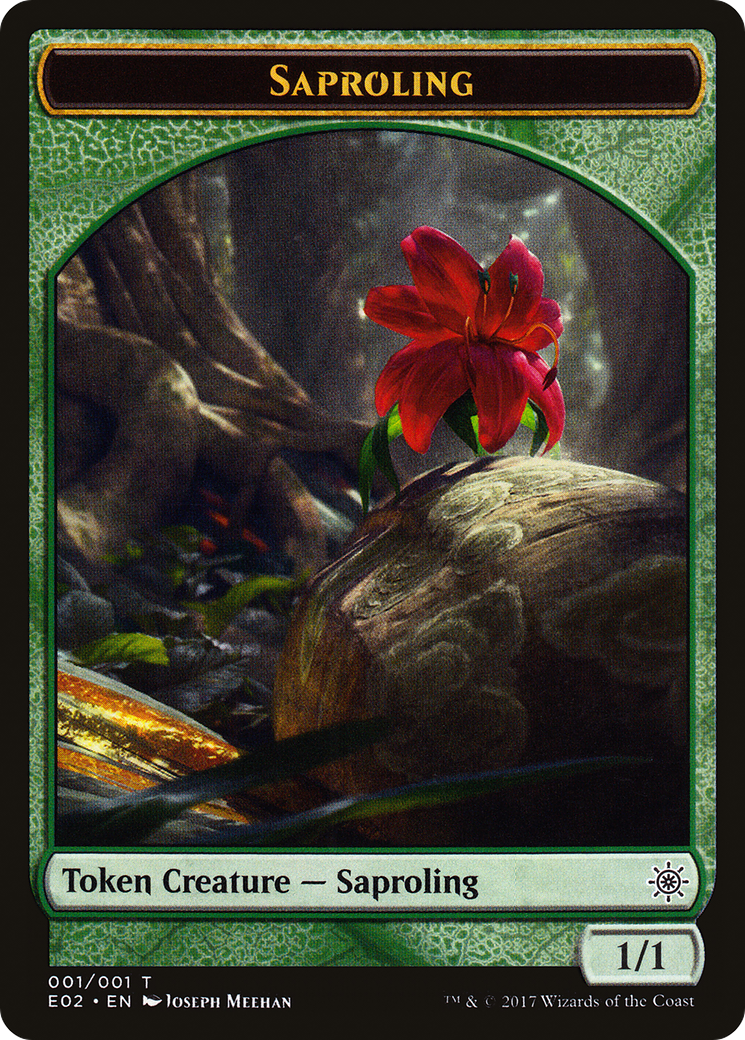 Saproling (E02-0T1)  - Explorers of Ixalan