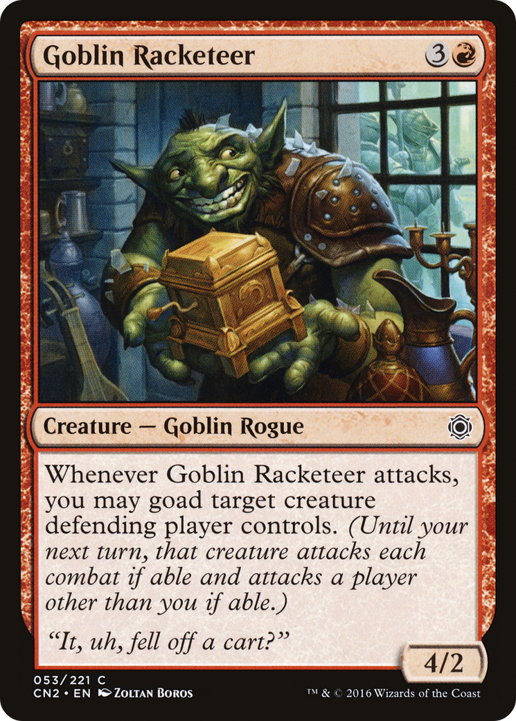 Goblin Racketeer (CN2-053)  - Conspiracy: Take the Crown