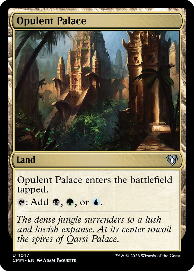 Opulent Palace (CMM-1017)  - Commander Masters