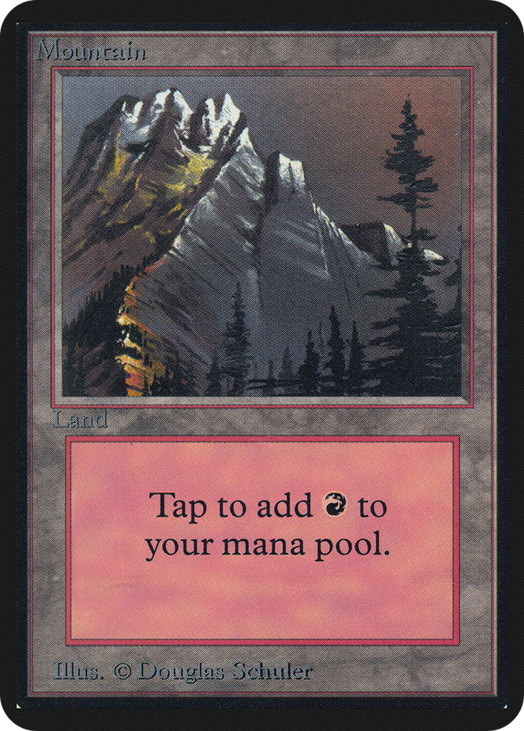 Mountain (A) (LEA-)  - Limited Edition Alpha