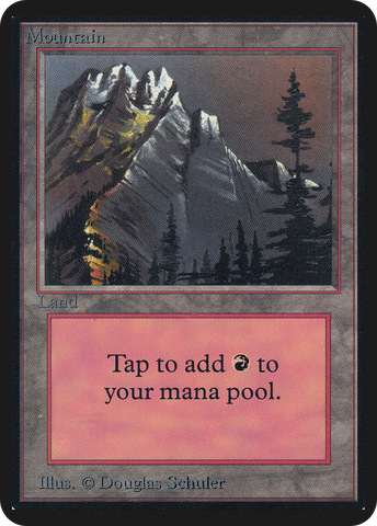 Mountain (A) (LEA-)  - Limited Edition Alpha