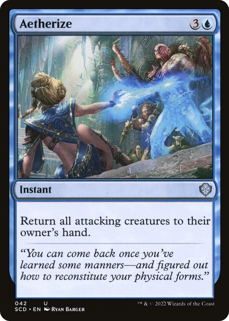 Aetherize (SCD-042)  - Starter Commander Decks