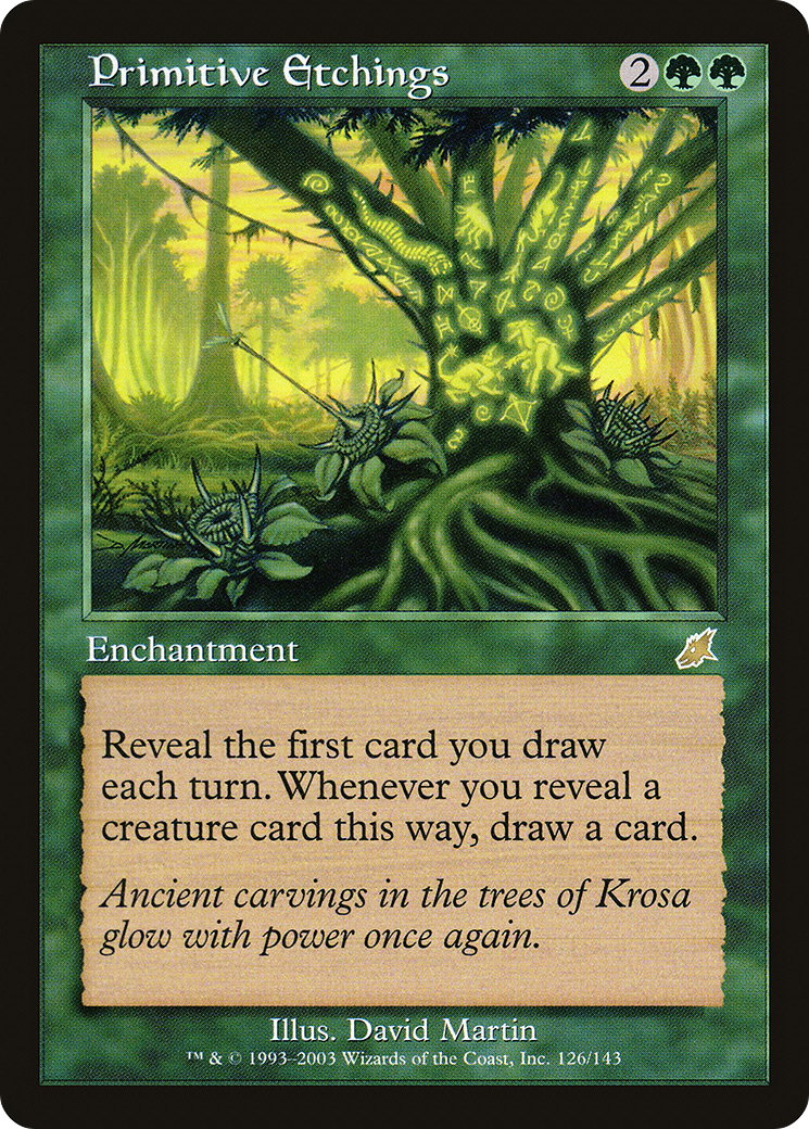 Primitive Etchings (SCG-126)  - Scourge