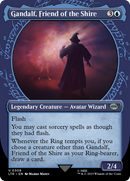 Gandalf, Friend of the Shire (Showcase) (LTR-308)  Foil - The Lord of the Rings: Tales of Middle-earth: (Showcase) (Borderless)