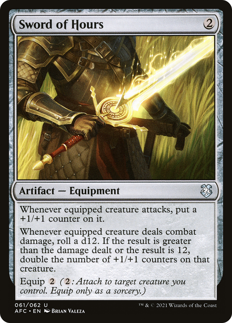 Sword of Hours (AFC-061) - Adventures in the Forgotten Realms Commander