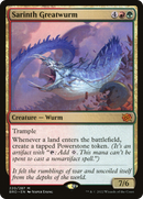 Sarinth Greatwurm (BRO-220)  Foil - The Brothers' War