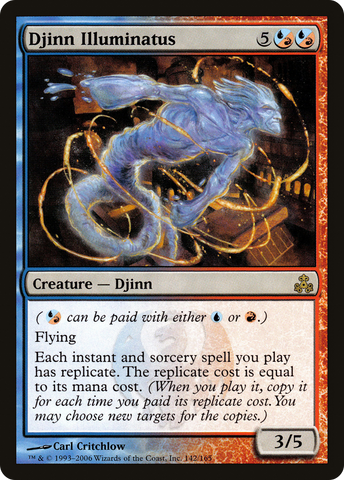 Djinn Illuminatus (GPT-142)  Foil - Guildpact