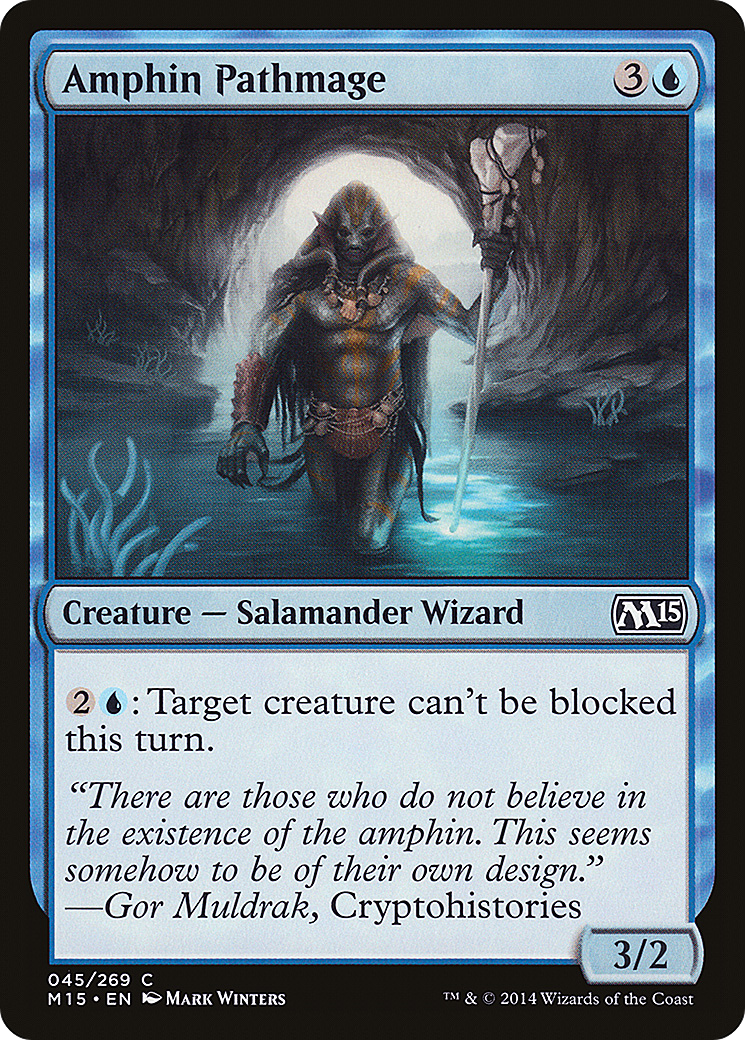 Amphin Pathmage (M15-045)  Foil - Magic 2015