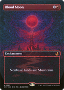 Blood Moon (Anime Borderless) (Confetti Foil) (WOT-097)  Foil - Wilds of Eldraine: Enchanting Tales