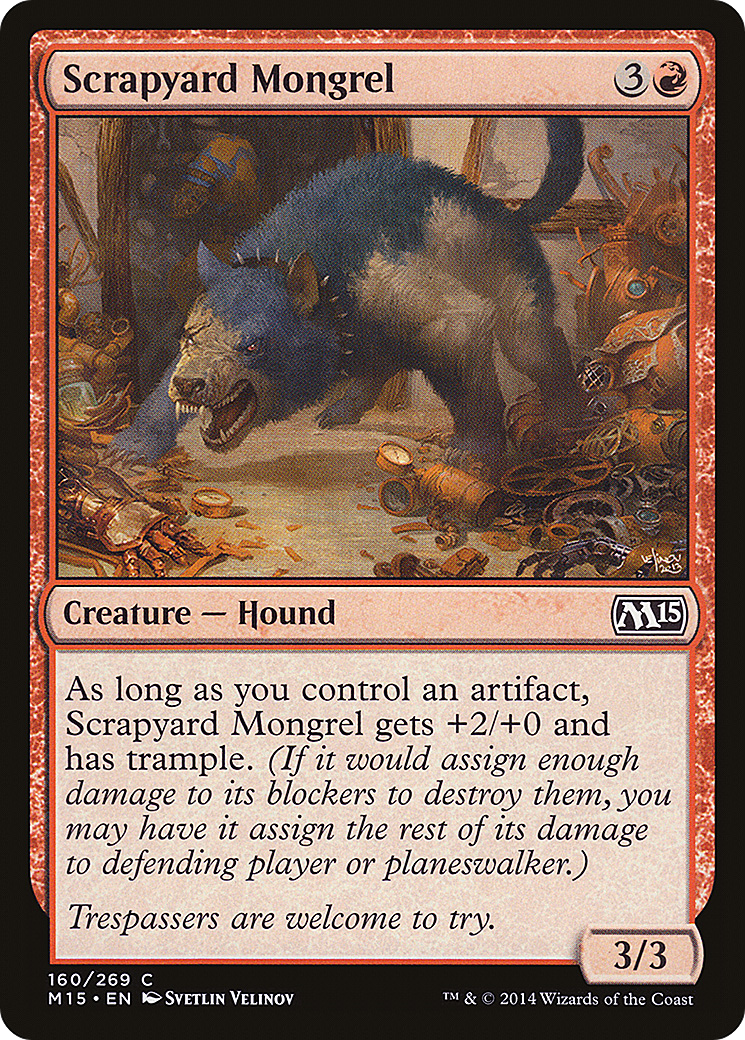 Scrapyard Mongrel (M15-160)  - Magic 2015