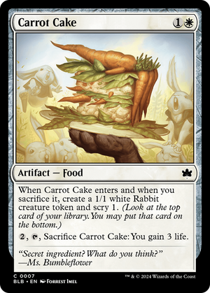 Carrot Cake (BLB-007)  Foil - Bloomburrow