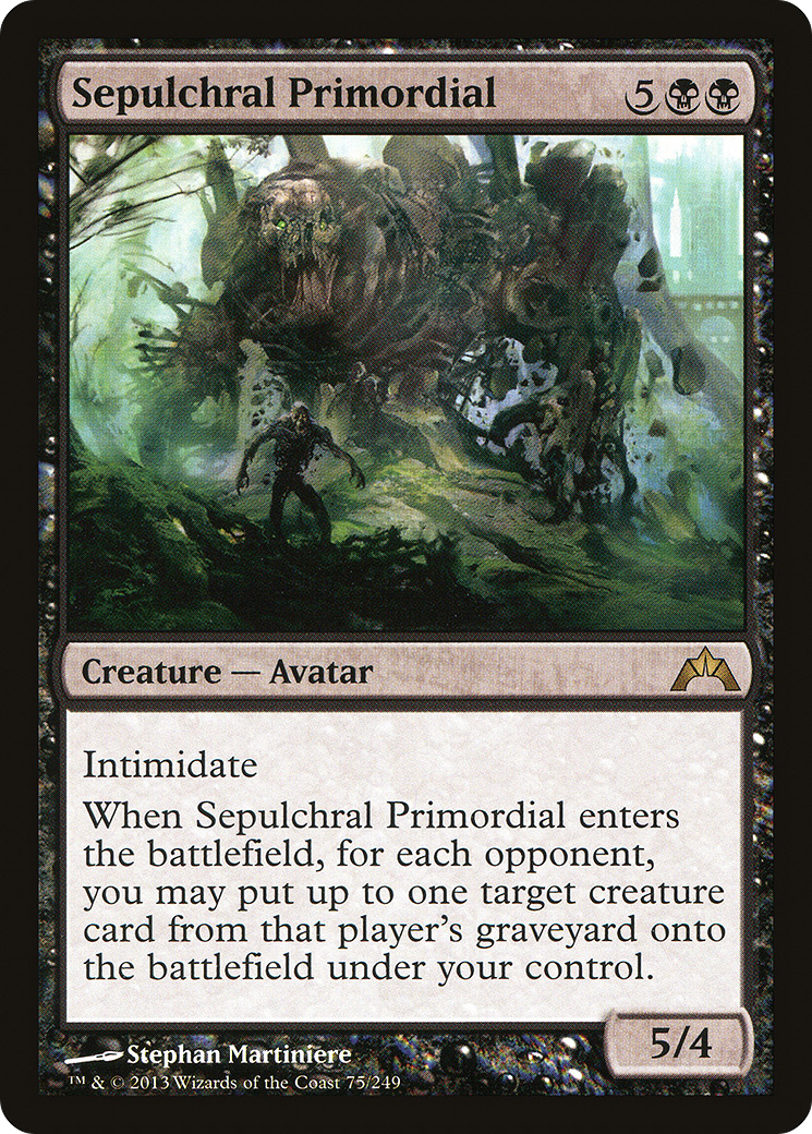 Sepulchral Primordial (GTC-075)  - Gatecrash