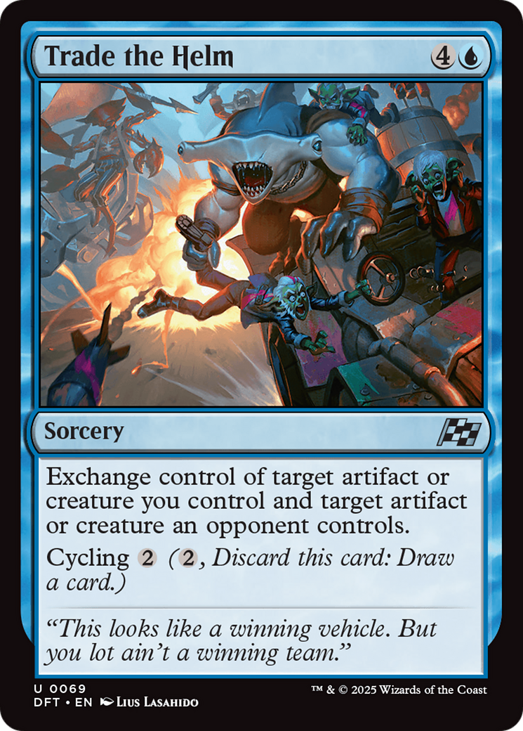 Trade the Helm (DFT-069)  Foil - Aetherdrift