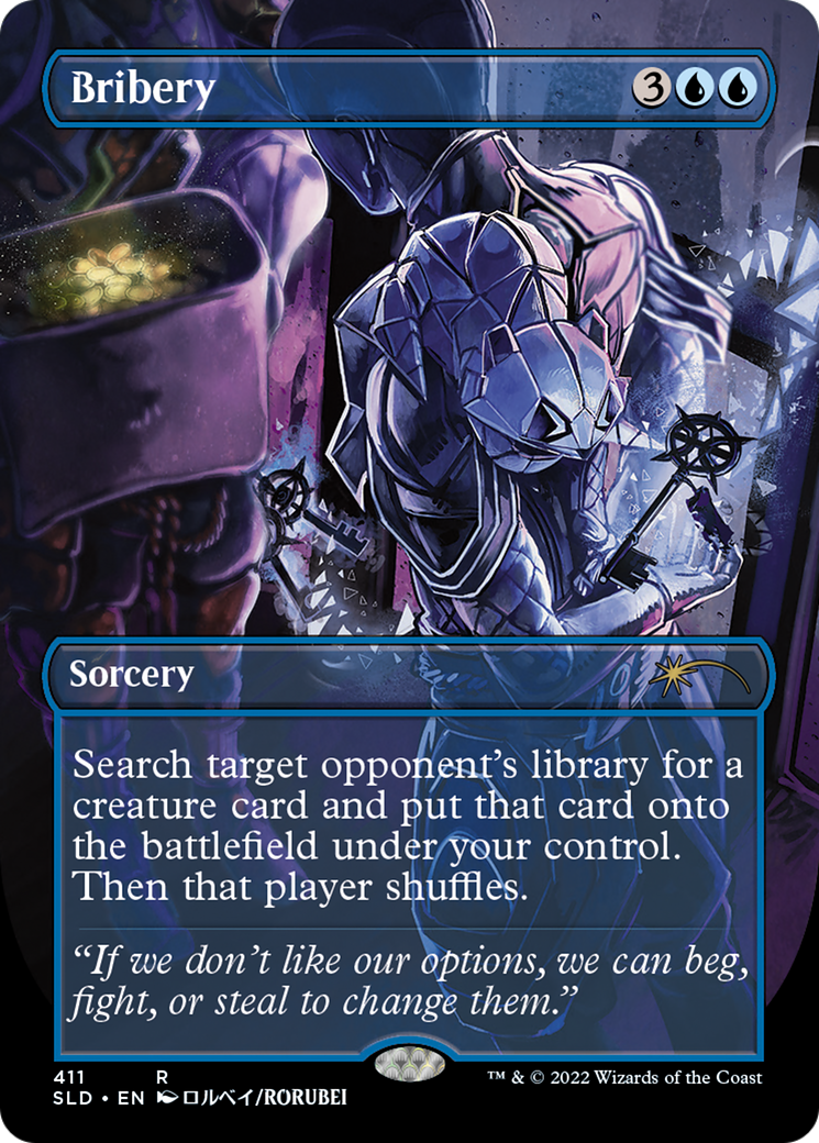 Bribery (SLD-411)  Foil - Secret Lair Drop (Borderless)